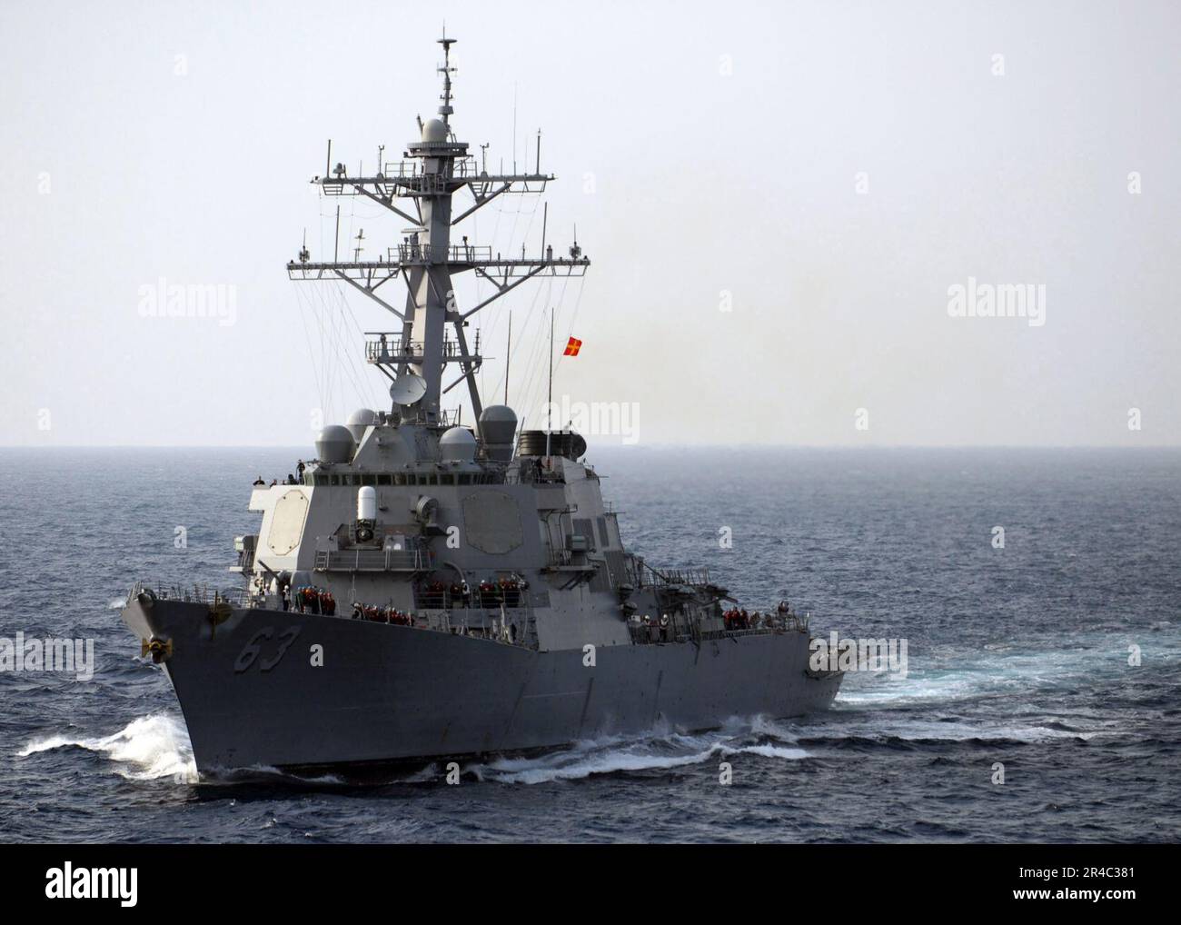 US Navy The guidedmissile destroyer USS Stethem (DDG 63) sails toward