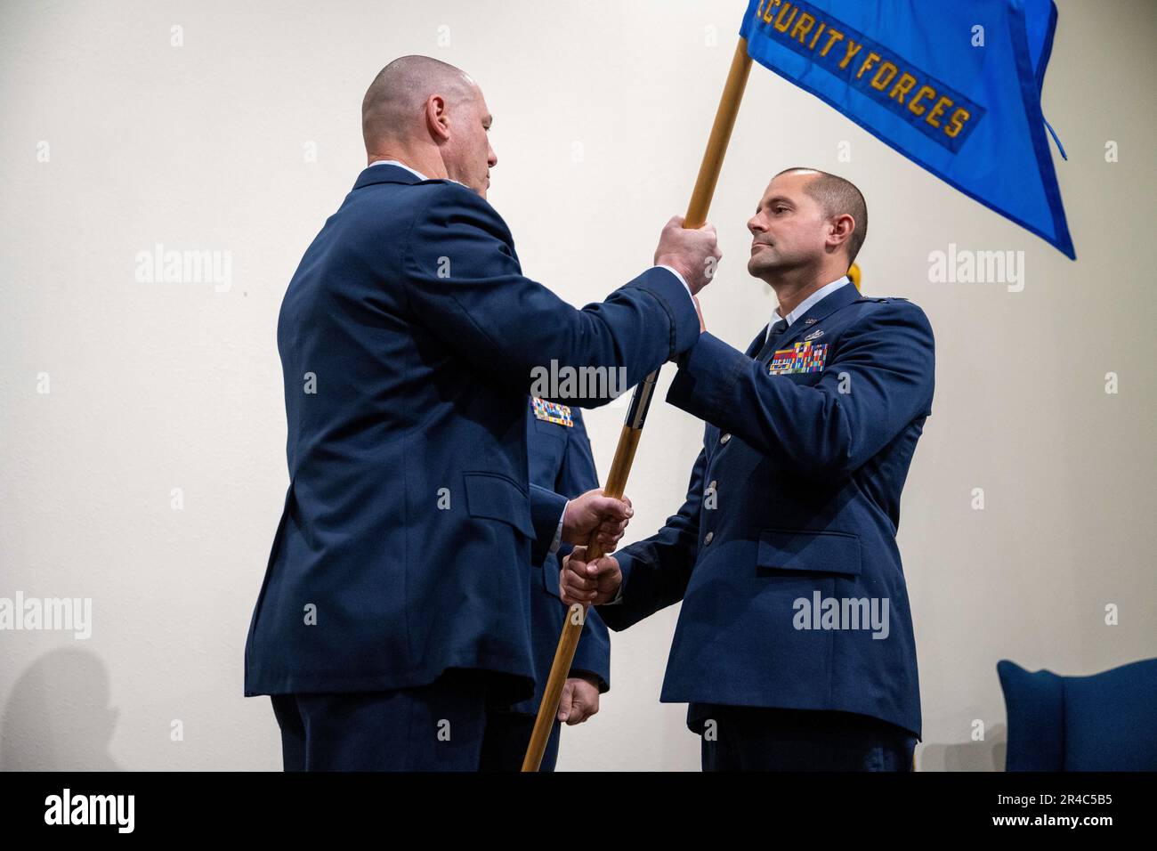 Capt. Joey Morlock assumes command of the 124th Security Forces ...