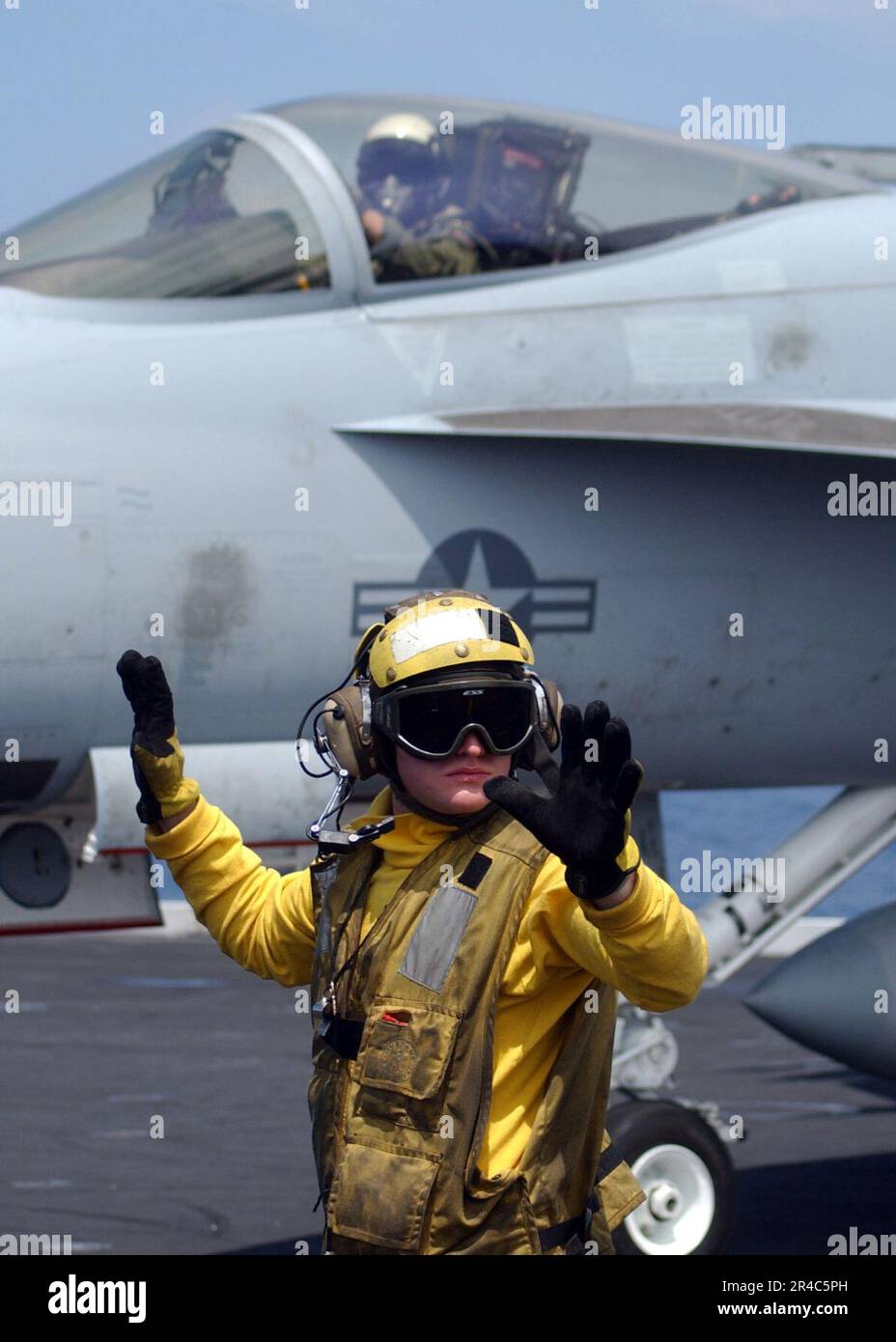 Aviation boatswains mate handler 1st hi-res stock photography and images -  Alamy