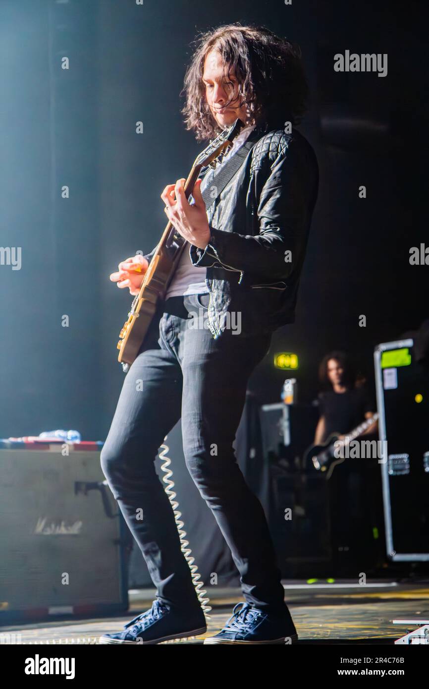 Milan Italy. 07 March 2011. The American band MY CHEMICAL ROMANCE performs live on stage at Palasharp during 'My World Contamination Tour'. Stock Photo
