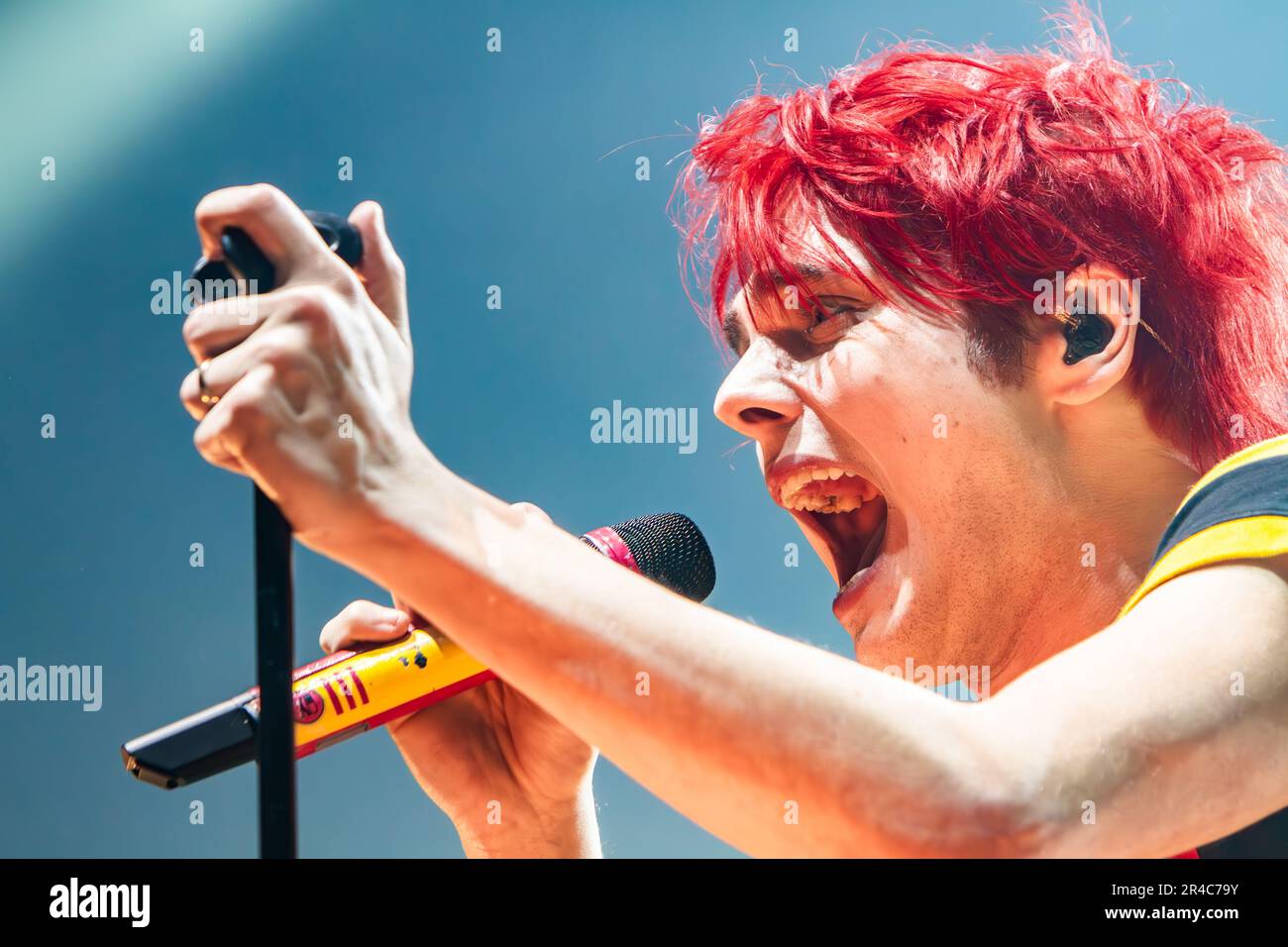 Milan Italy. 07 March 2011. The American band MY CHEMICAL ROMANCE performs live on stage at Palasharp during 'My World Contamination Tour'. Stock Photo
