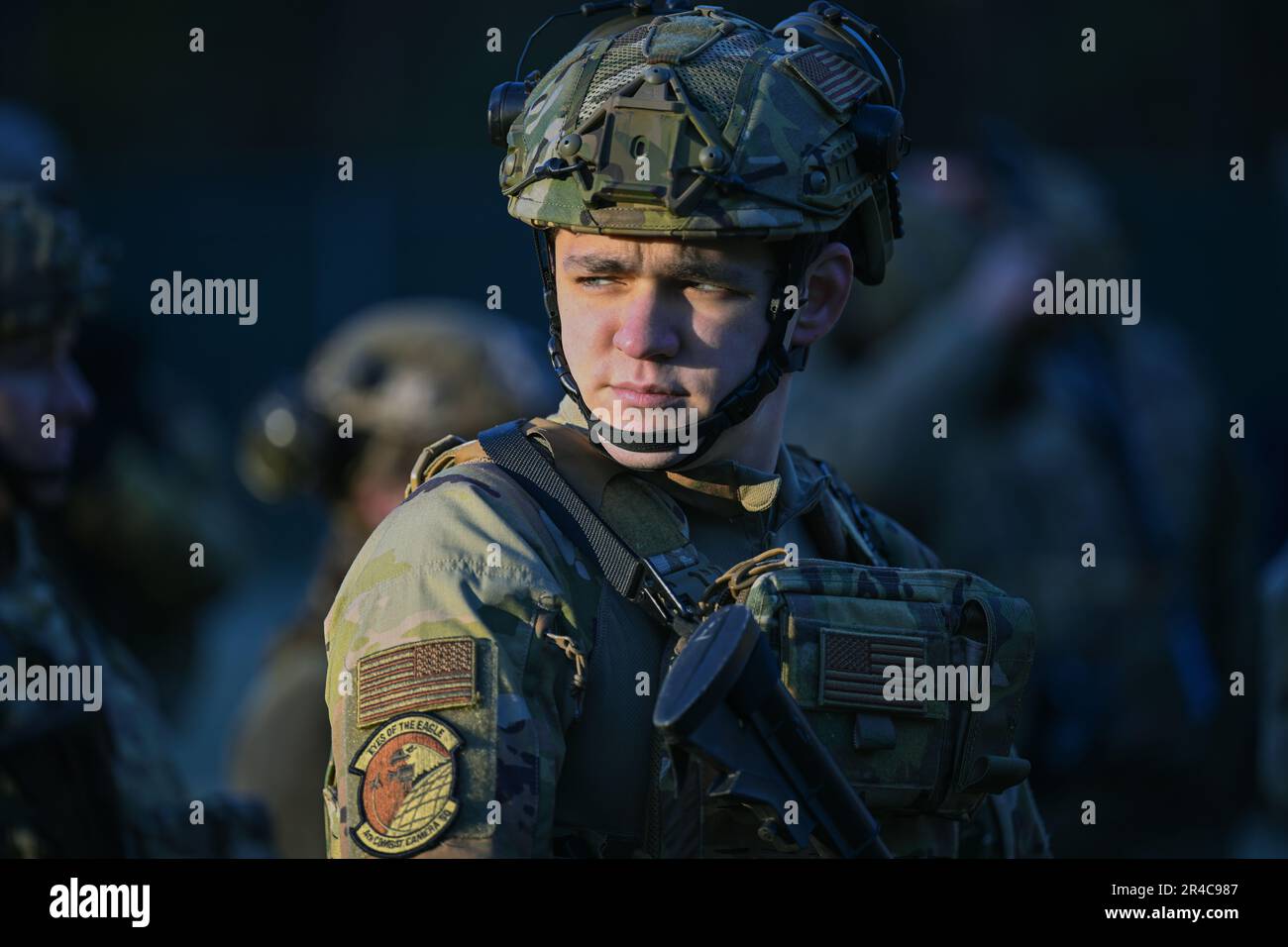 Caleb Roland U.S Air Force Staff Sgt. Caleb Roland, 4th Combat Camera Squadron ...