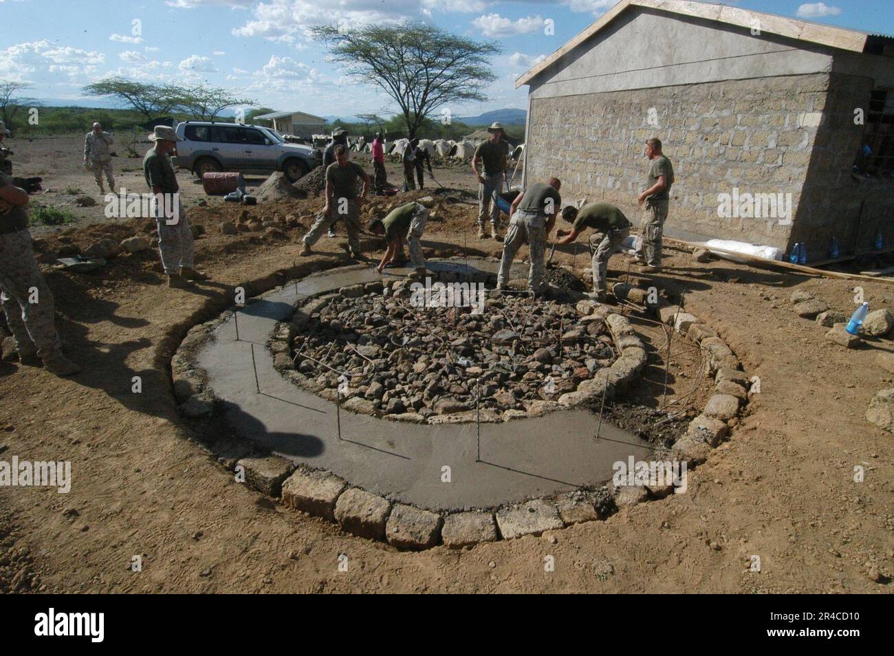 US Navy The U.S. Marine 6th Engineering Support Battalion (EBS) worked ...