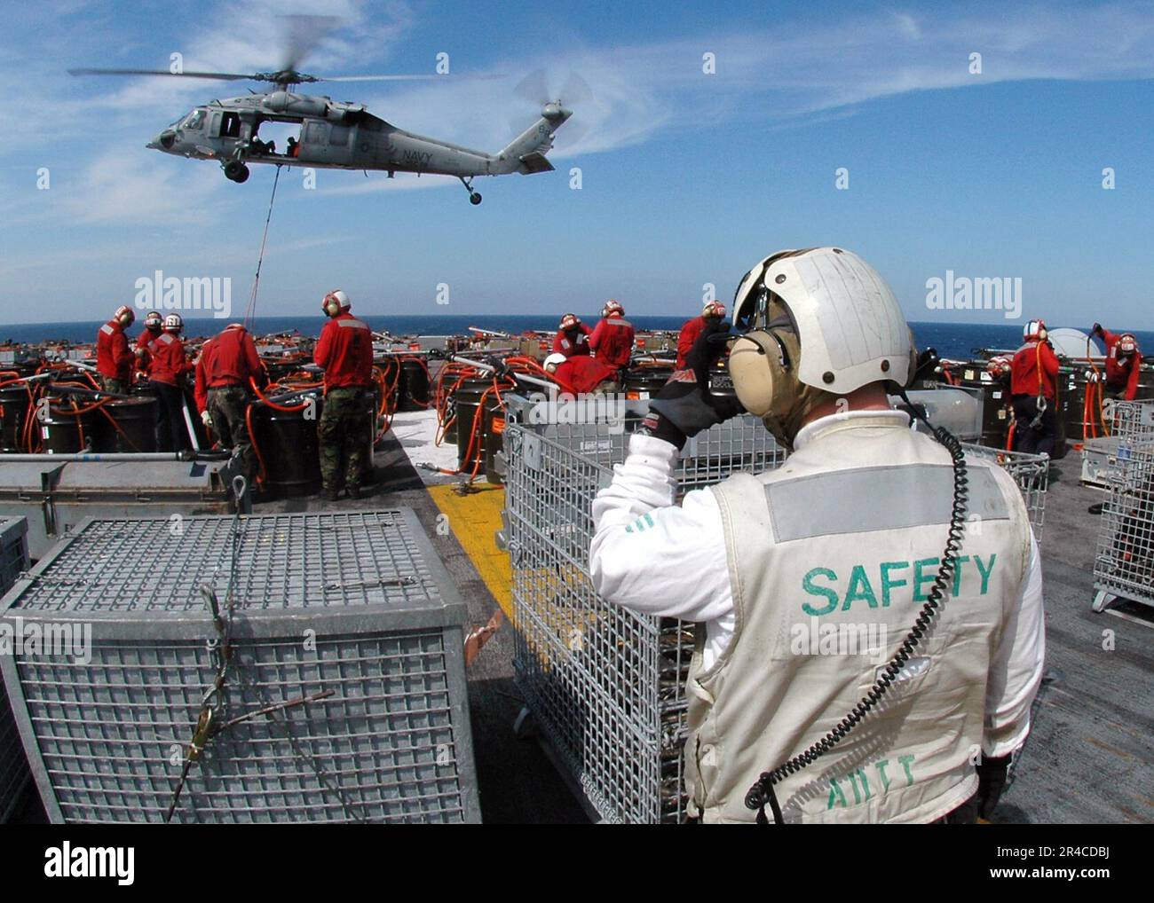 US Navy Aviation Ordnanceman 1st Class from the safety department