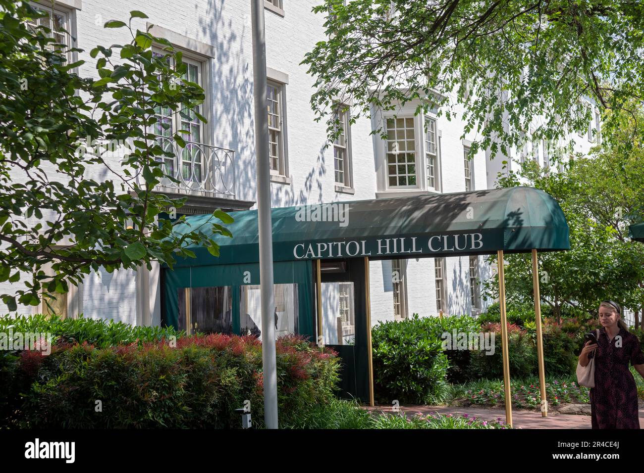 Washington, DC - The Capitol Hill Club, officially the National Republican Club of Capitol Hill. It is a private club, steps from the U.S. Capitol, fo Stock Photo
