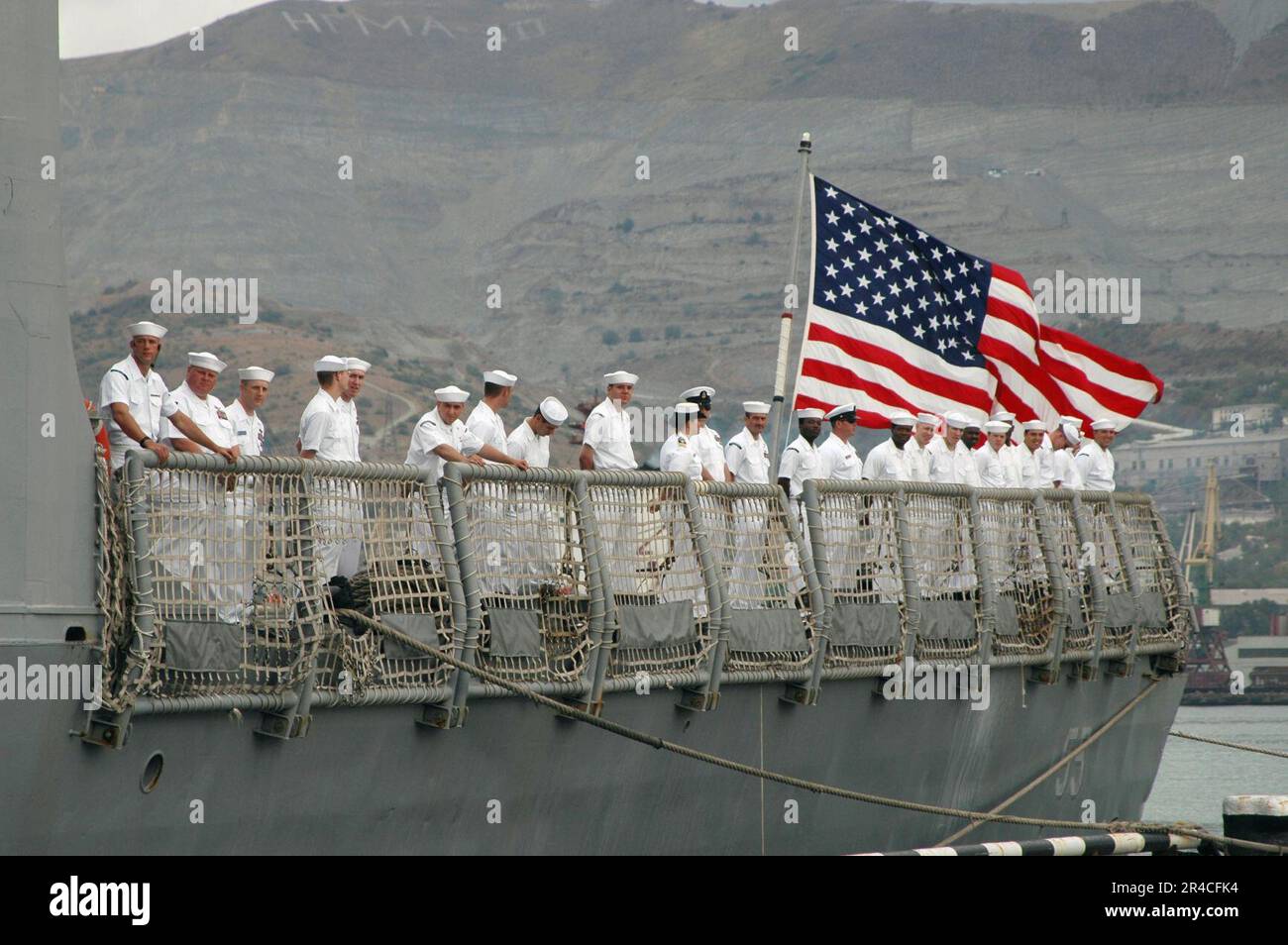 US Navy The Sailors aboard the guided missile frigate USS Elrod (FFG 55
