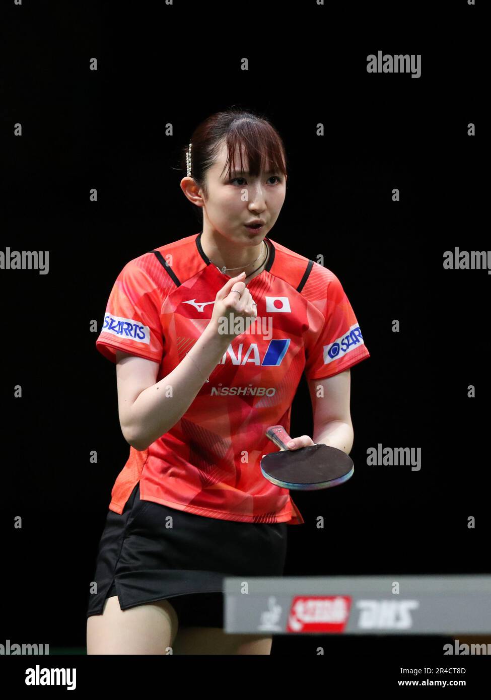 Durban, South Africa. 27th May, 2023. Hayata Hina of Japan celebrates ...