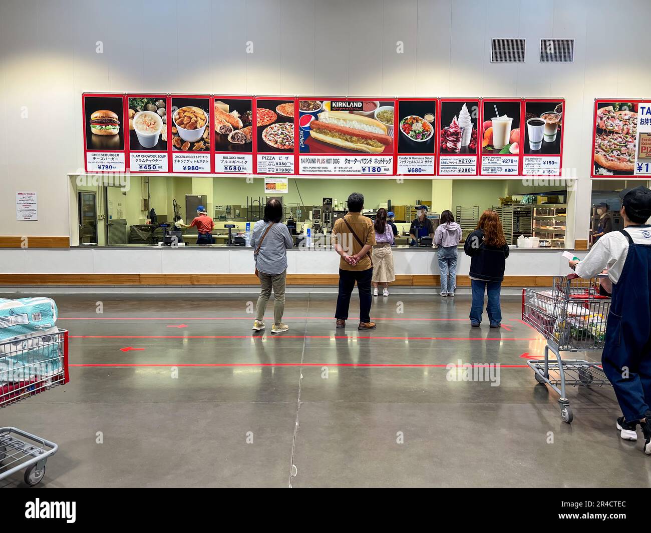 People buying food at Costco Japan Food Court Stock Photo Alamy People buying food at Costco Japan Food Court Stock Photo Alamy