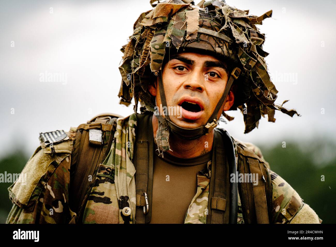 Paratroopers across the 82nd Airborne Division finish the 12 mile road