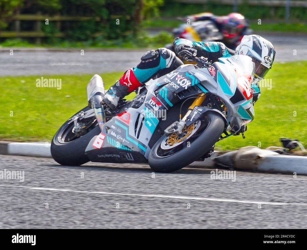 Michael Dunlop. CP Hire Superstock Race, International North West 200 Toad Races 2023, Northern Ireland Stock Photo