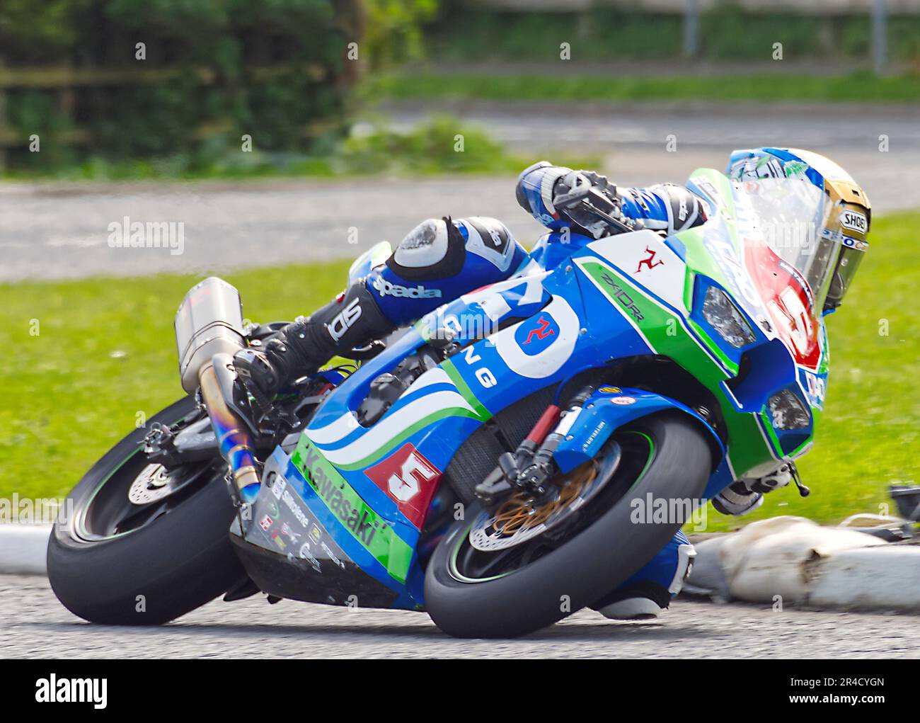 Dean Harrison. CP Hire Superstock Race, International North West 200 Toad Races 2023, Northern Ireland Stock Photo