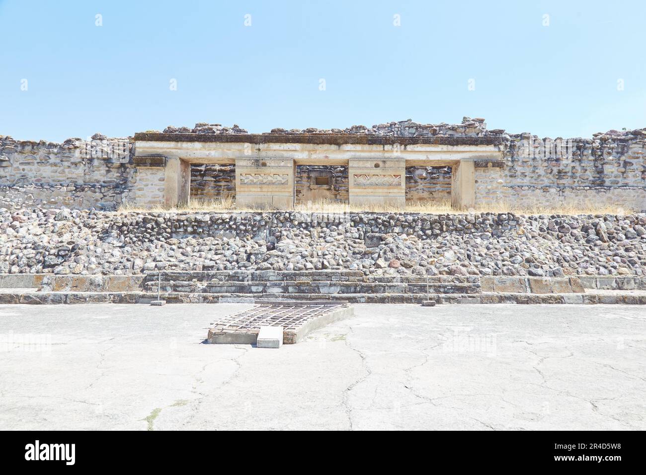 The unique ruins of Mitla, in Oaxaca, Mexico, was a Zapotec and Mixtec