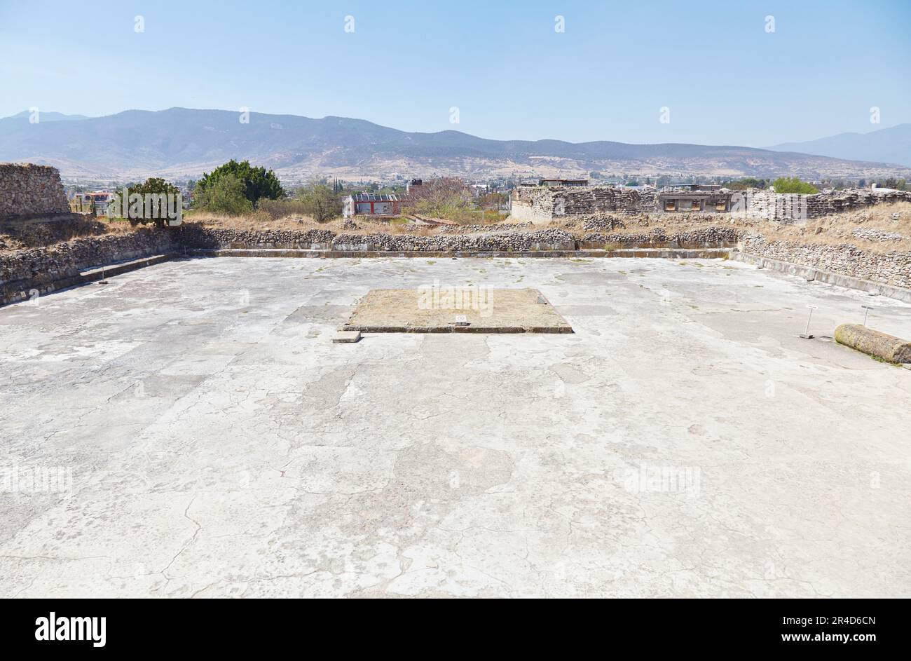 The unique ruins of Mitla, in Oaxaca, Mexico, was a Zapotec and Mixtec