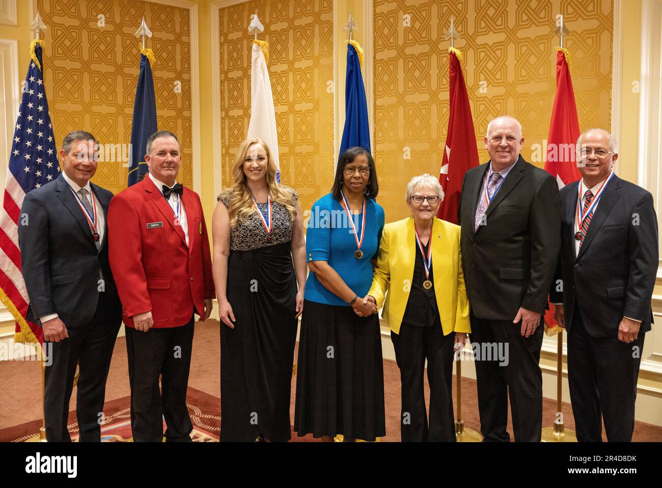 Seven outstanding individuals receive the Bronze Minuteman Award during