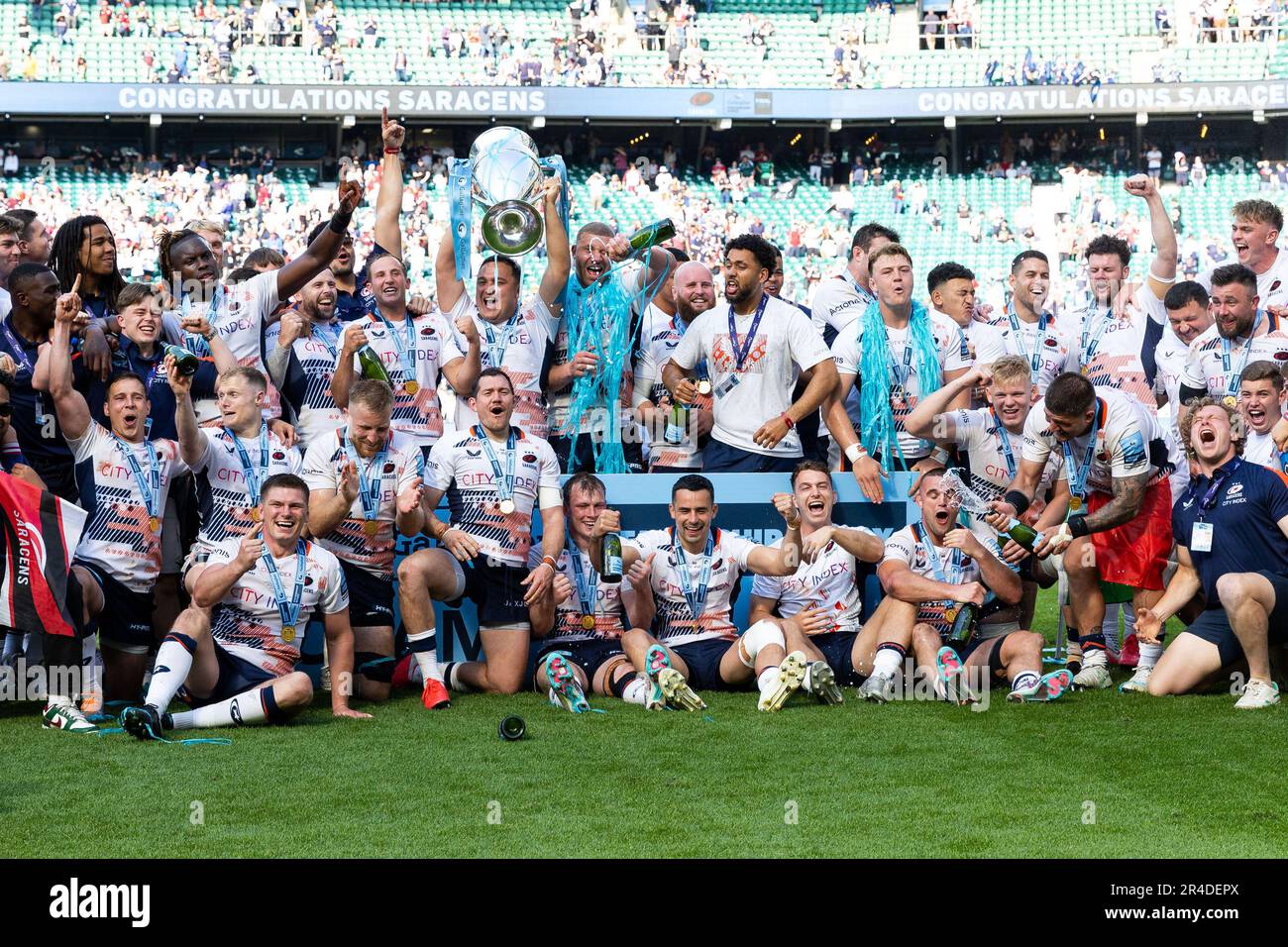 Gallagher premiership trophy hires stock photography and images Alamy