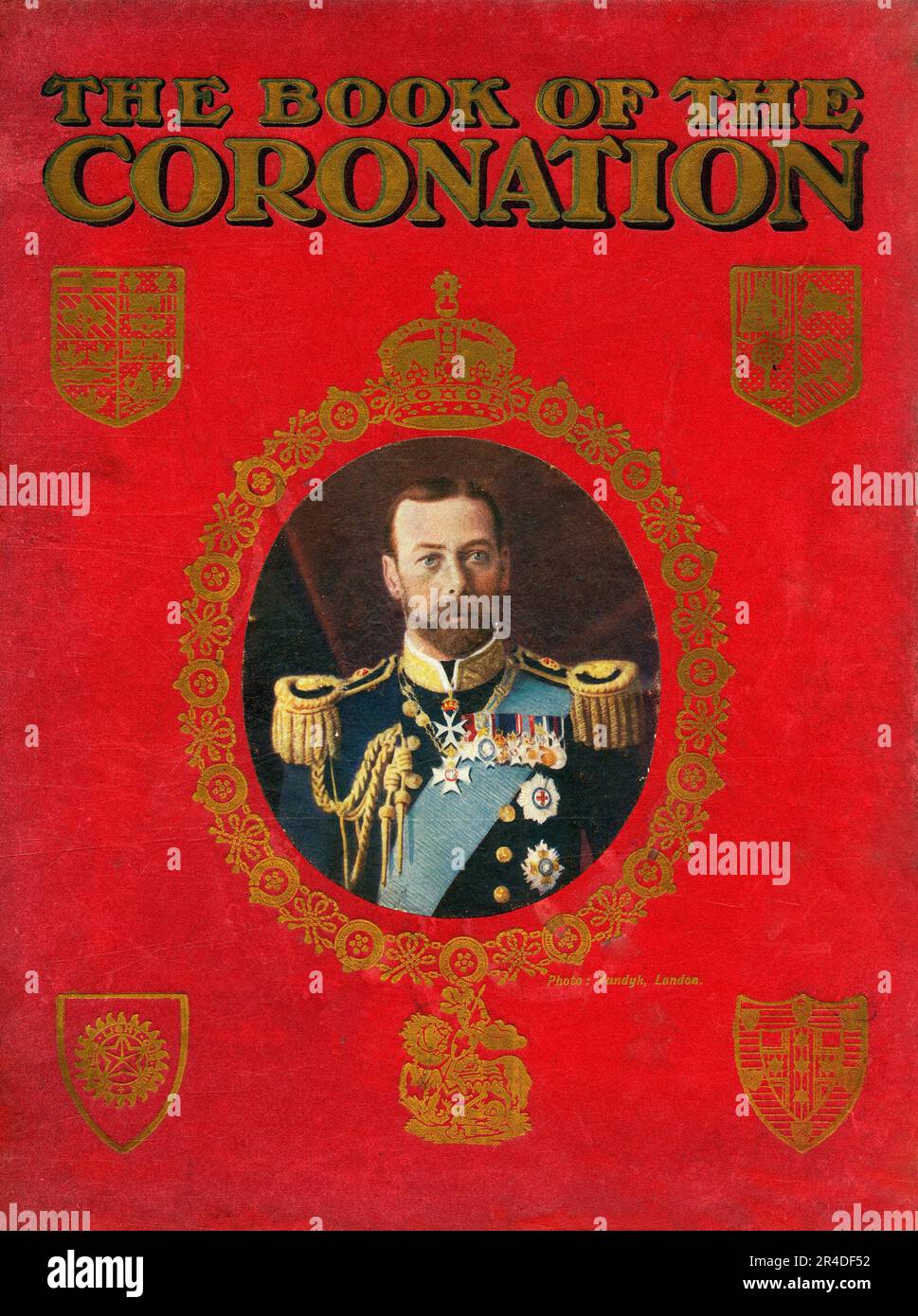 'The Book of the Coronation', 1911. King George V and his Queen consort Mary of Teck were crowned on 22 June 1911. From &quot;The Book of the Coronation&quot;. [Cassell and Company, Ltd., London, 1911] Stock Photo
