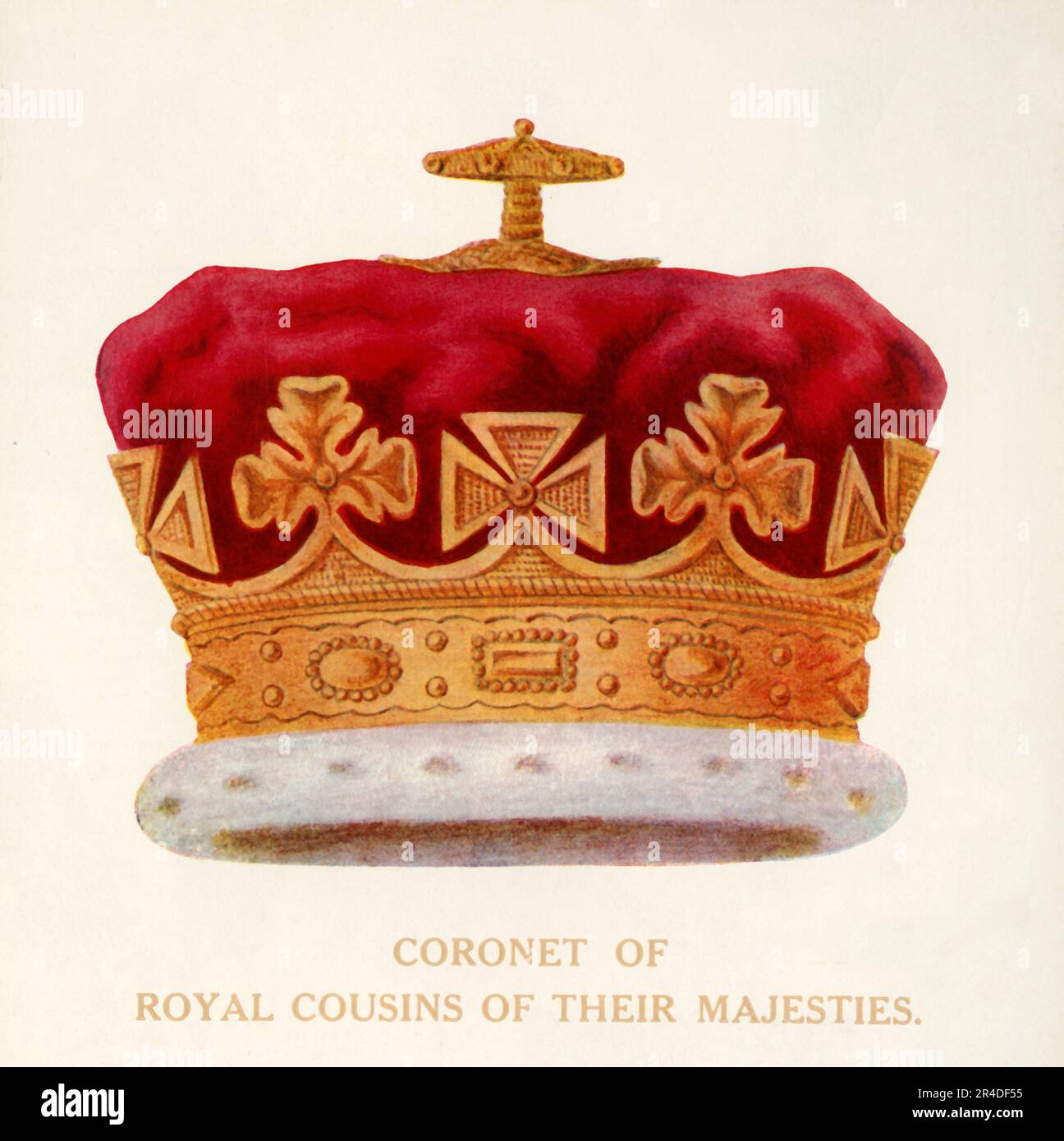 Coronet of Royal Cousins of Their Majesties', c1911. From &amp;quot ...