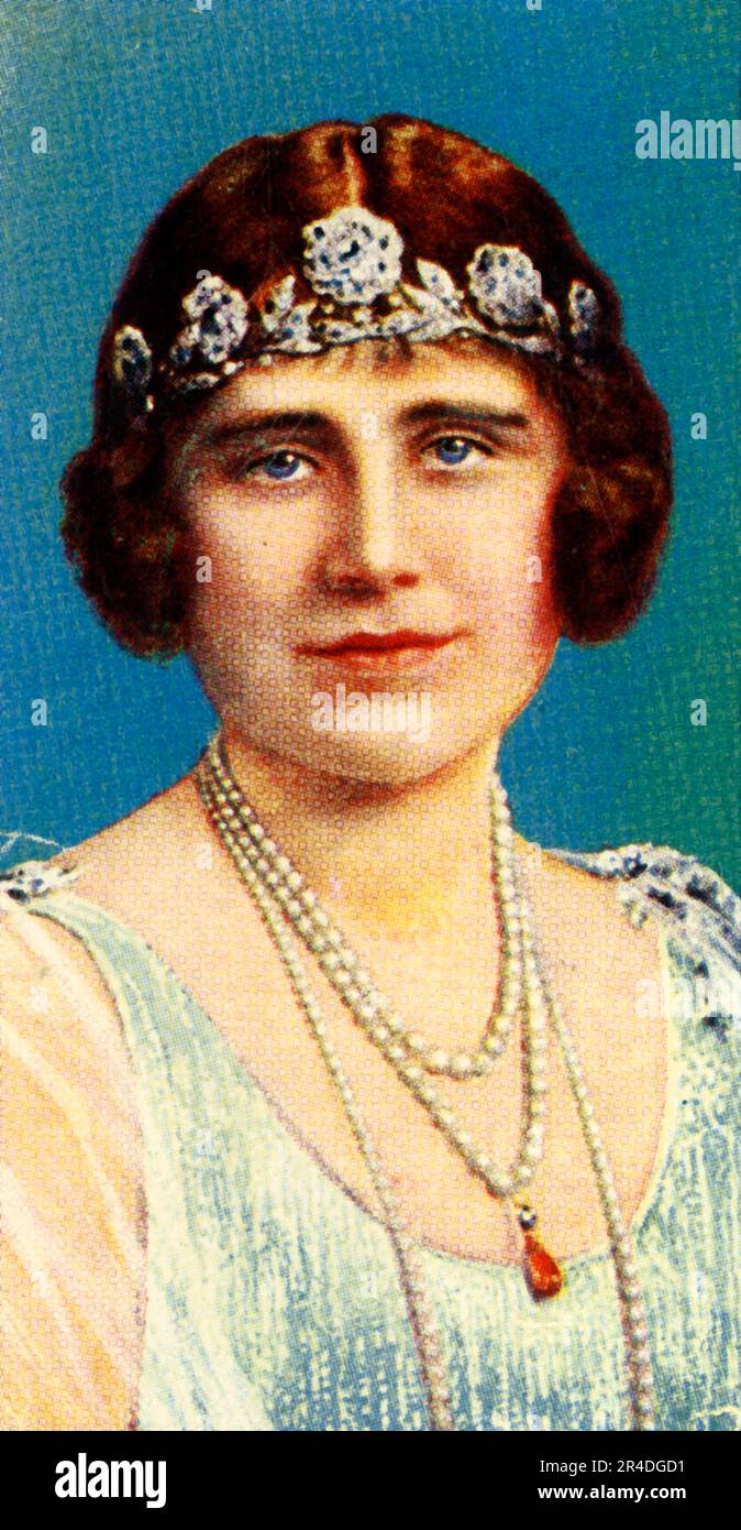 &amp;#39;Her Majesty Queen Elizabeth&amp;#39;, 1937. From &amp;quot;The Coronation of H.M. King ...