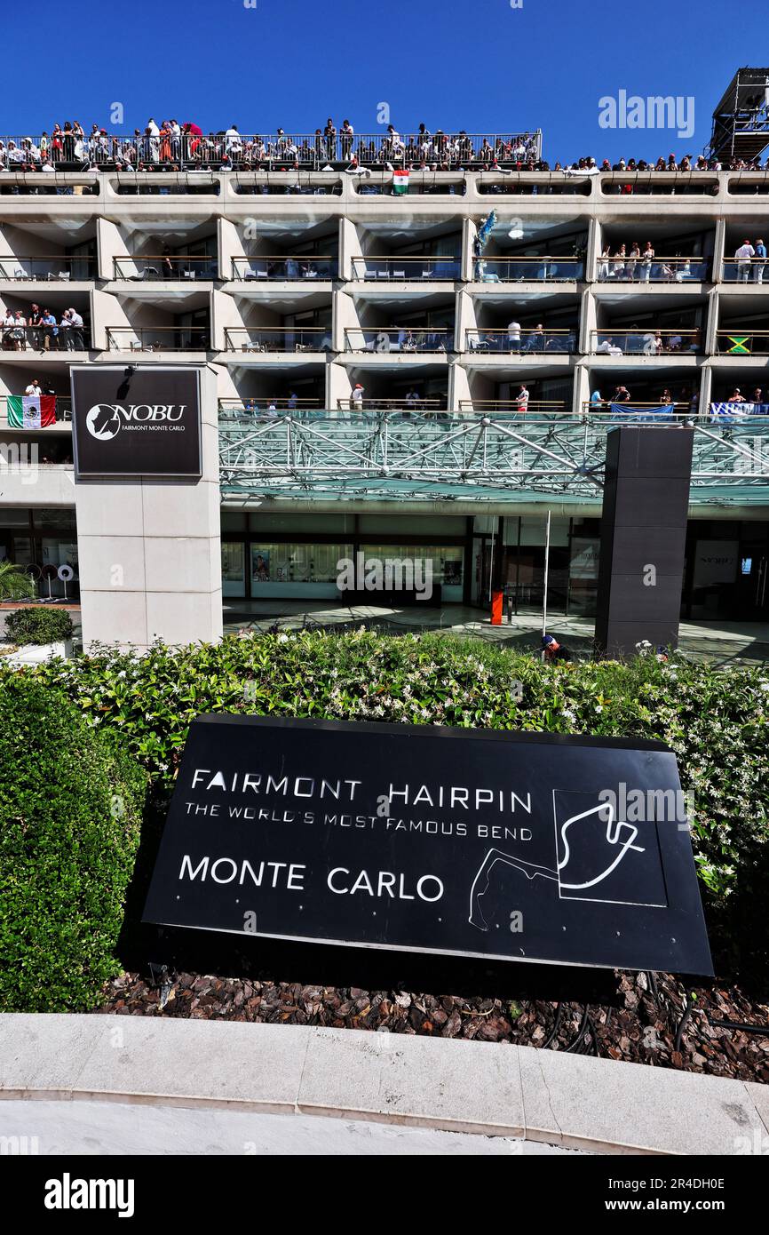 Monte Carlo, Monaco. 27th May, 2023. Circuit atmosphere Fairmont