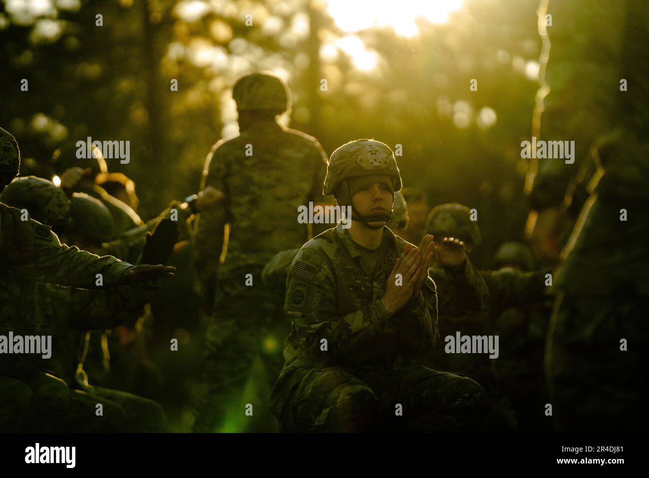 Providers assigned to the 82nd Airborne Division conduct a UH-60 jump ...