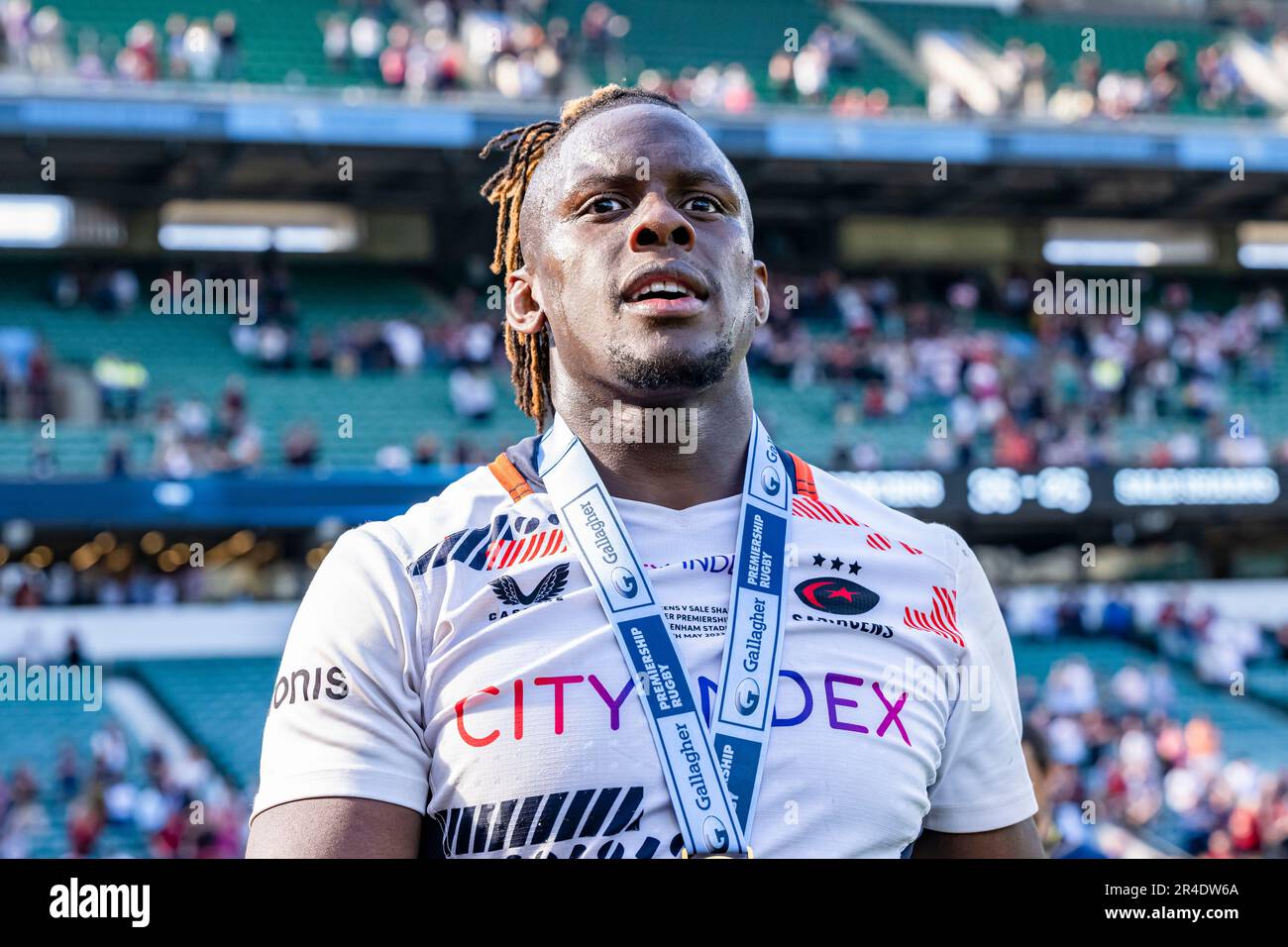 LONDON, UNITED KINGDOM. 27th, May 2023. Maro Itoje of Saracens