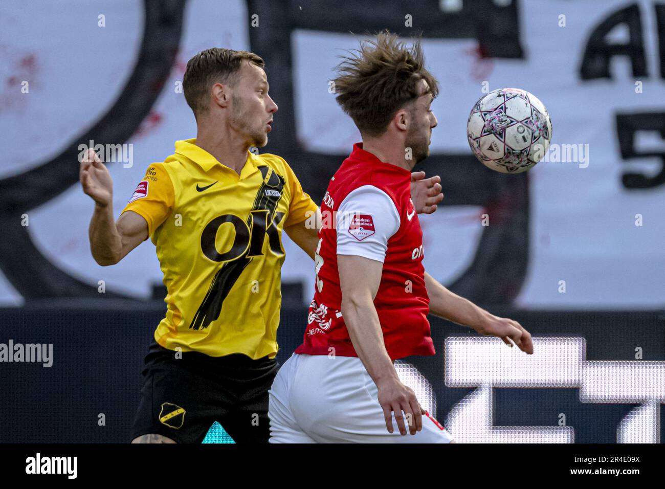 MAASTRICHT, Netherlands. 27th May, 2023. football,