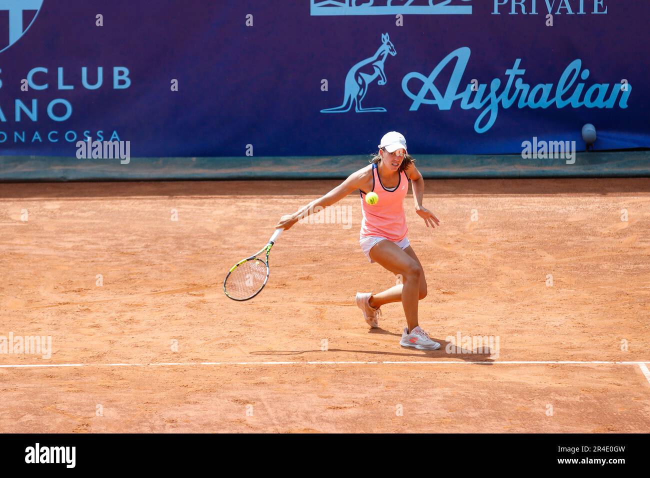 Milan, Italy. 27th May, 2023. Tennis Club Milano, Milan, Italy, May 27, 2023, Kaitlin Quevedo during 2023 Bonfiglio Trophy - Tennis Internationals Credit: Live Media Publishing Group/Alamy Live News Stock Photo