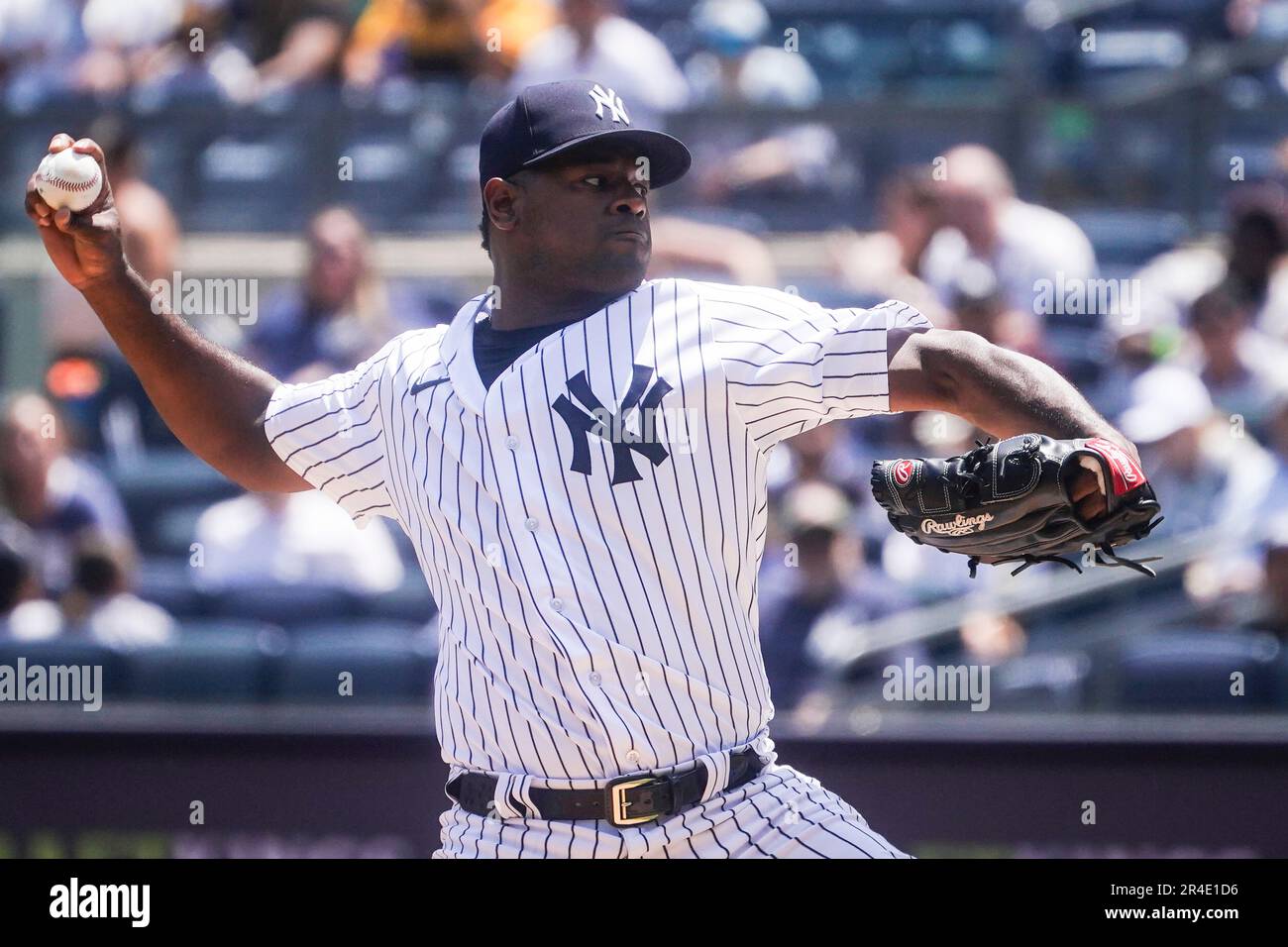 New York Yankees Luis Severino pitches against the San Diego Padres