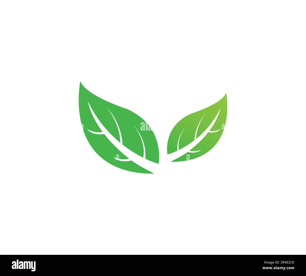 Leaves icon design vector template Stock Vector