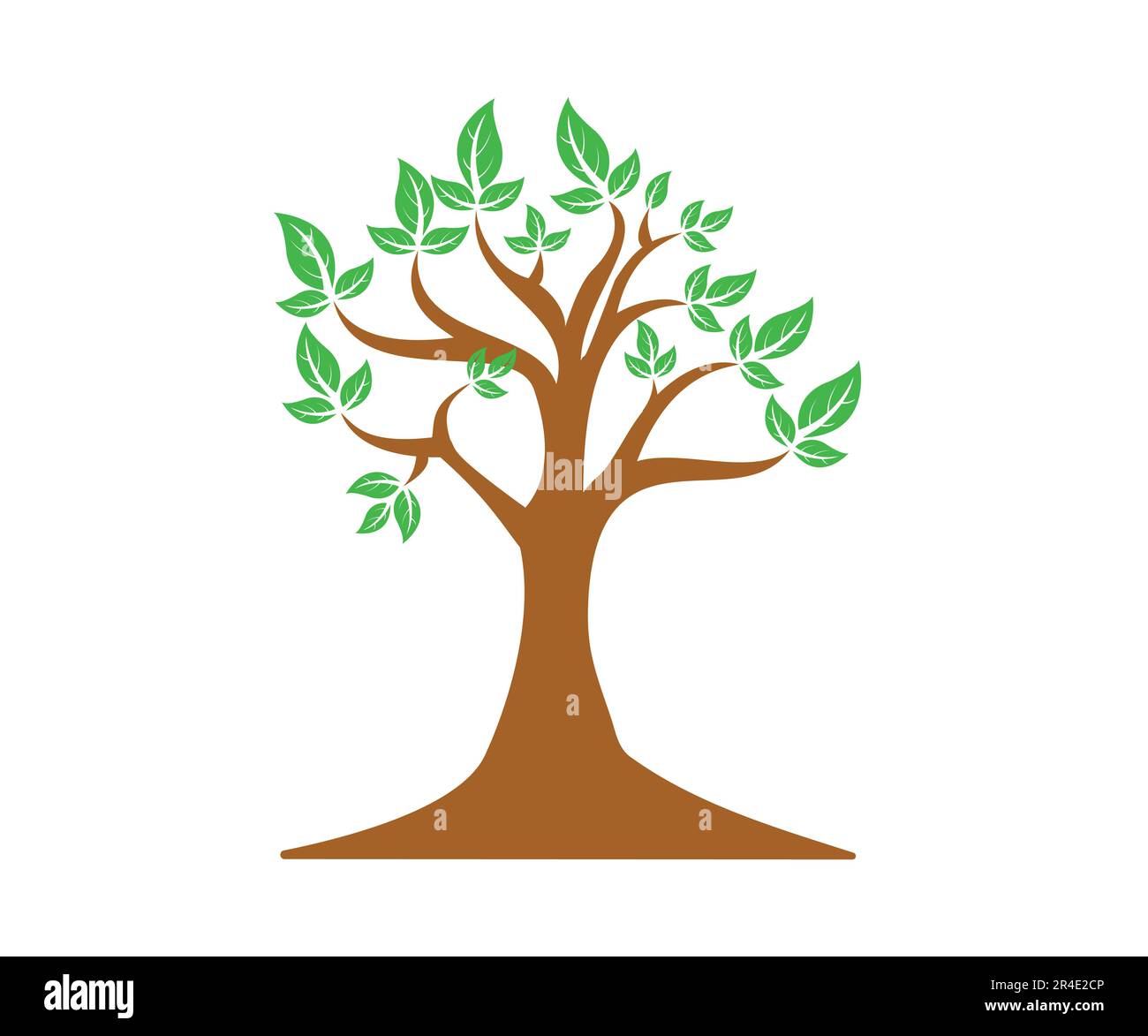 tree icon design vector template Stock Vector