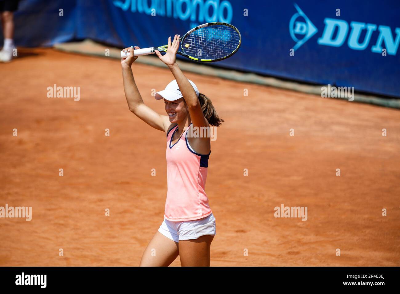 Milan, Italy. 27th May, 2023. Kaitlin Quevedo during 2023 Bonfiglio Trophy, Tennis Internationals in Milan, Italy, May 27 2023 Credit: Independent Photo Agency/Alamy Live News Stock Photo