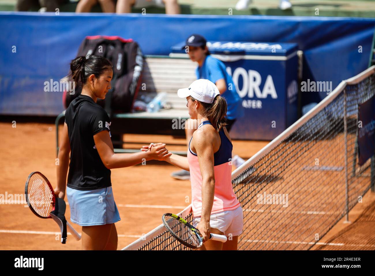 Milan, Italy. 27th May, 2023. Kaitlin Quevedo during 2023 Bonfiglio Trophy, Tennis Internationals in Milan, Italy, May 27 2023 Credit: Independent Photo Agency/Alamy Live News Stock Photo