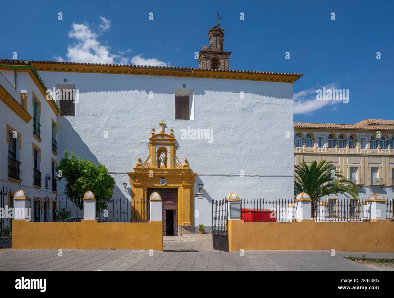 Carmen de Puerta Nueva Church - Route of the Fernandine Churches - Cordoba, Andalusia, Spain Stock Photo