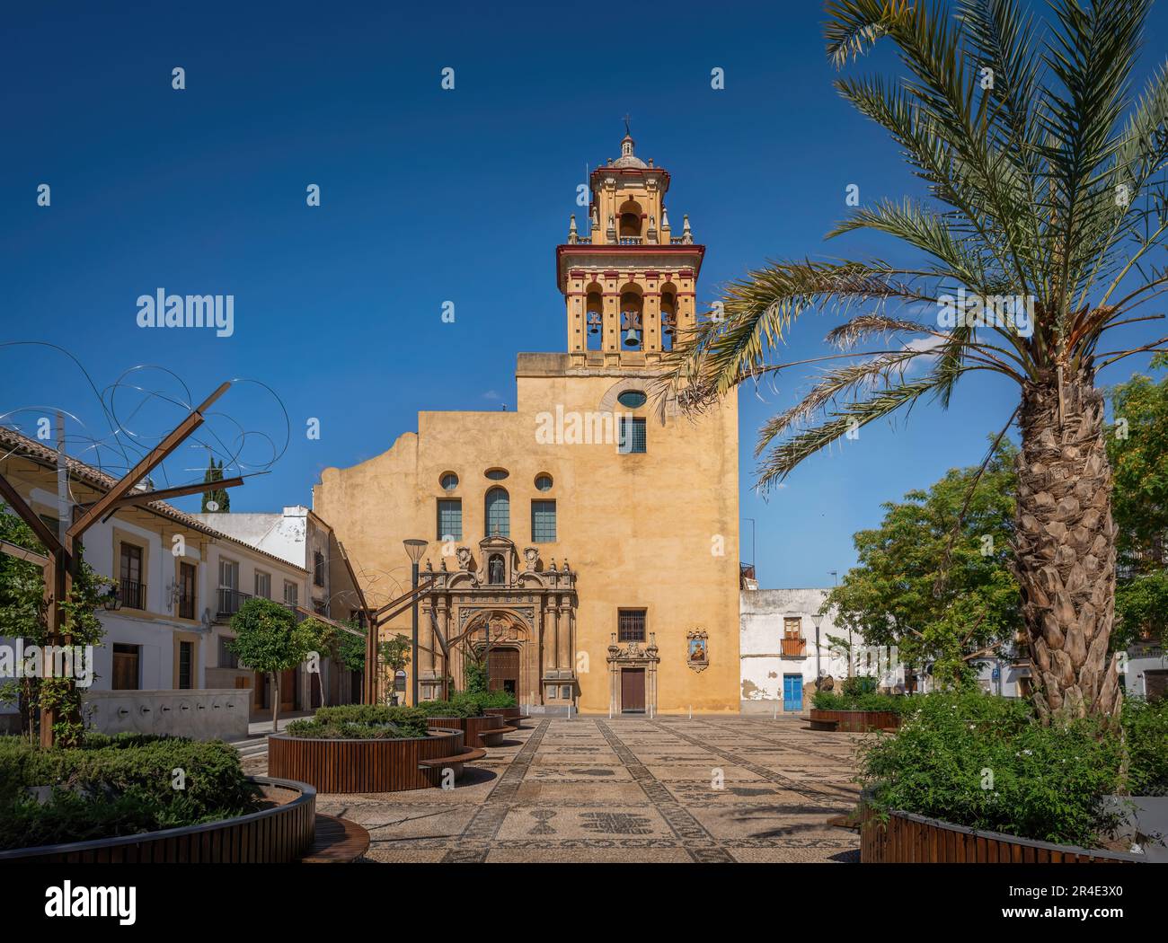 Church of San Agustin - Route of the Fernandine Churches - Cordoba, Andalusia, Spain Stock Photo