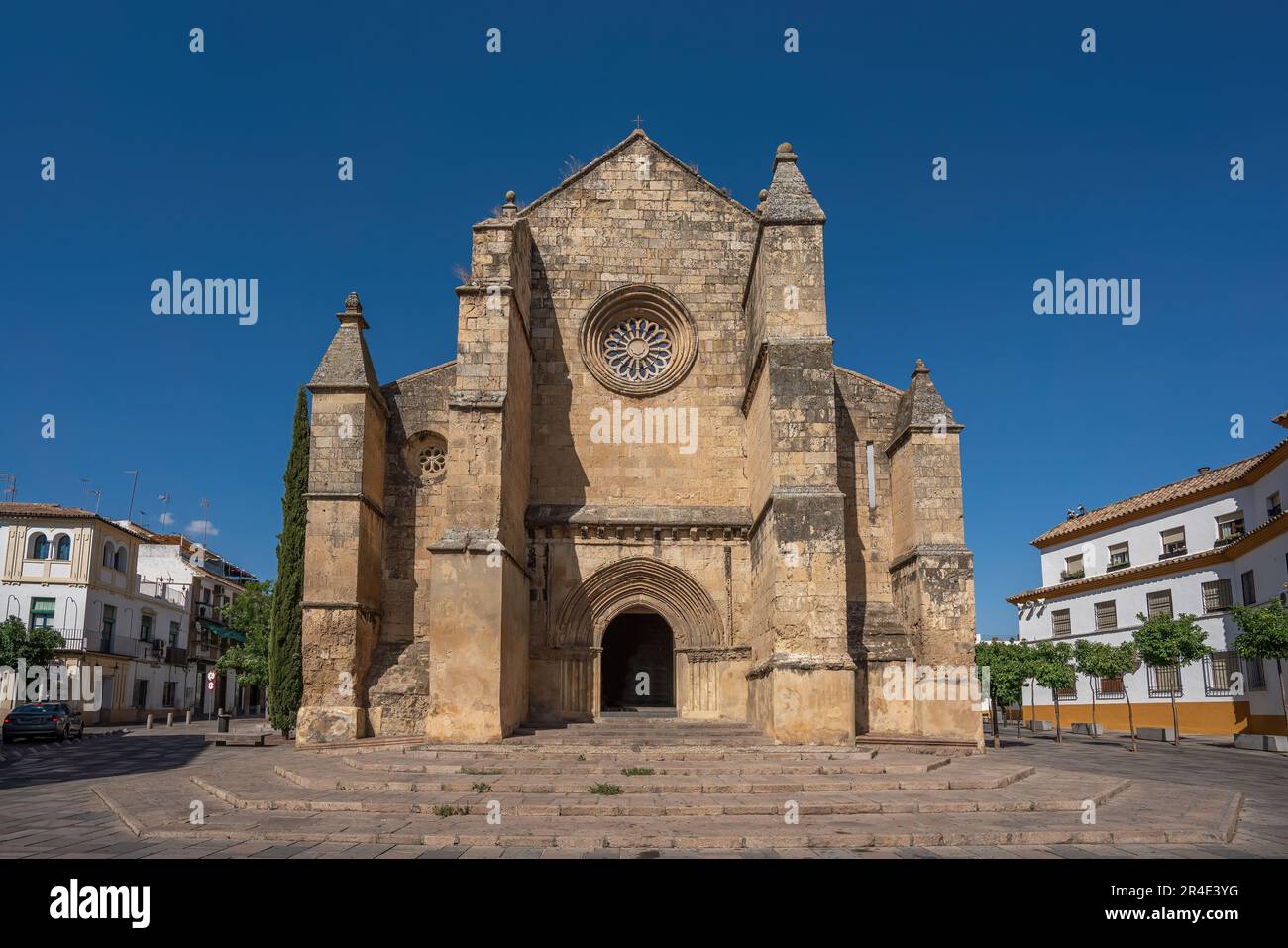 Santa Marina Church - Route of the Fernandine Churches - Cordoba, Andalusia, Spain Stock Photo