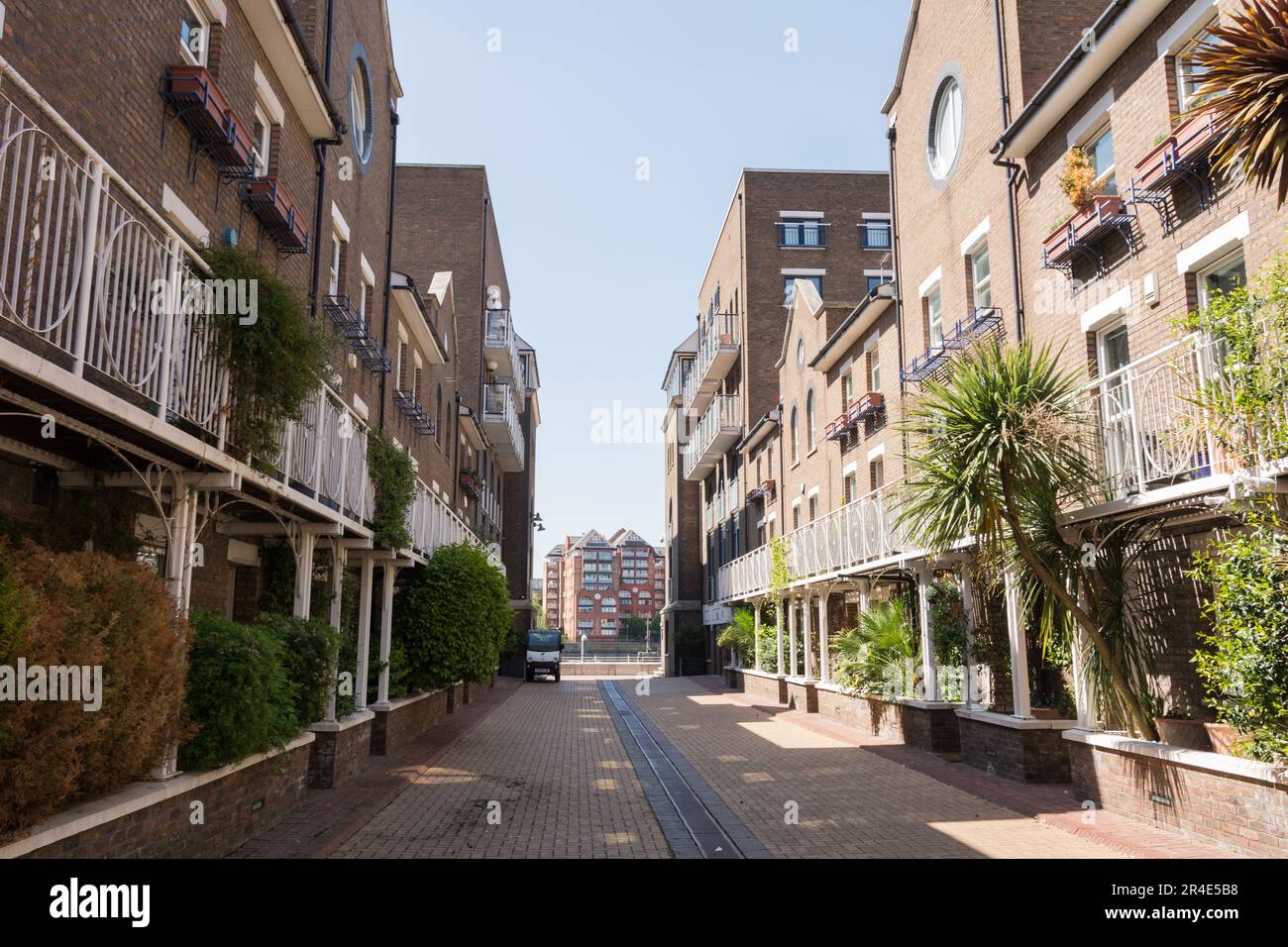 Buildings and property at Plantation Wharf, Clove Hitch Quay, London
