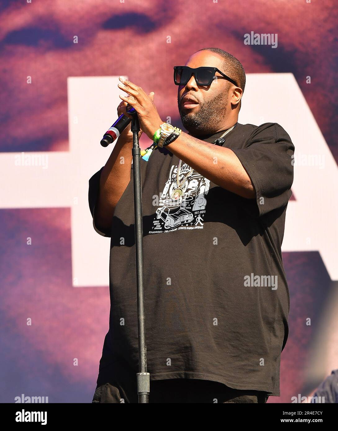 Napa, USA. 26th May, 2023. Killer Mike performs live on stage during