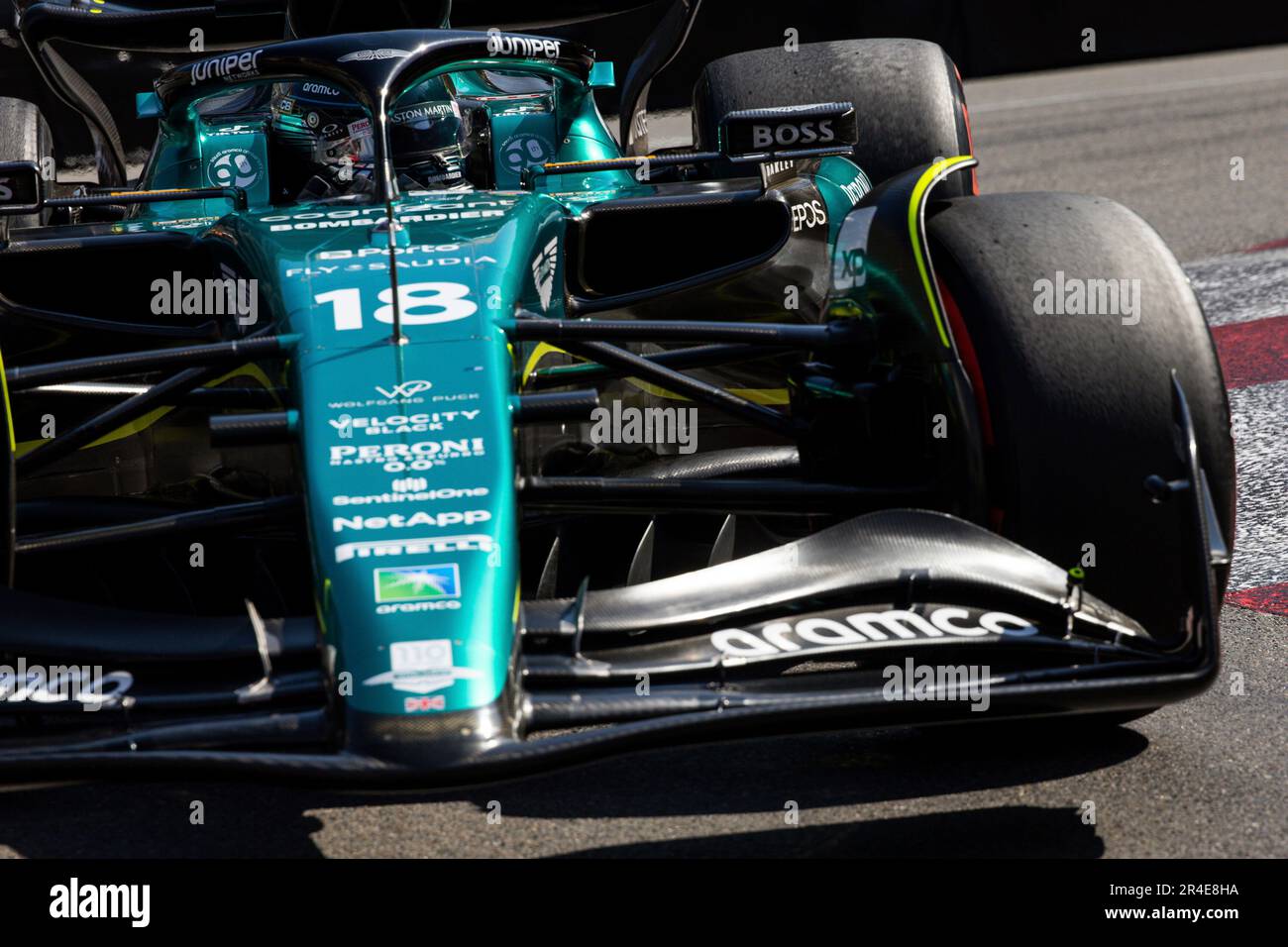 Monte Carlo Monaco 27th May 2023 18 Lance Stroll CAN Aston monte-carlo-monaco-27th-may-2023-18-lance-stroll-can-aston