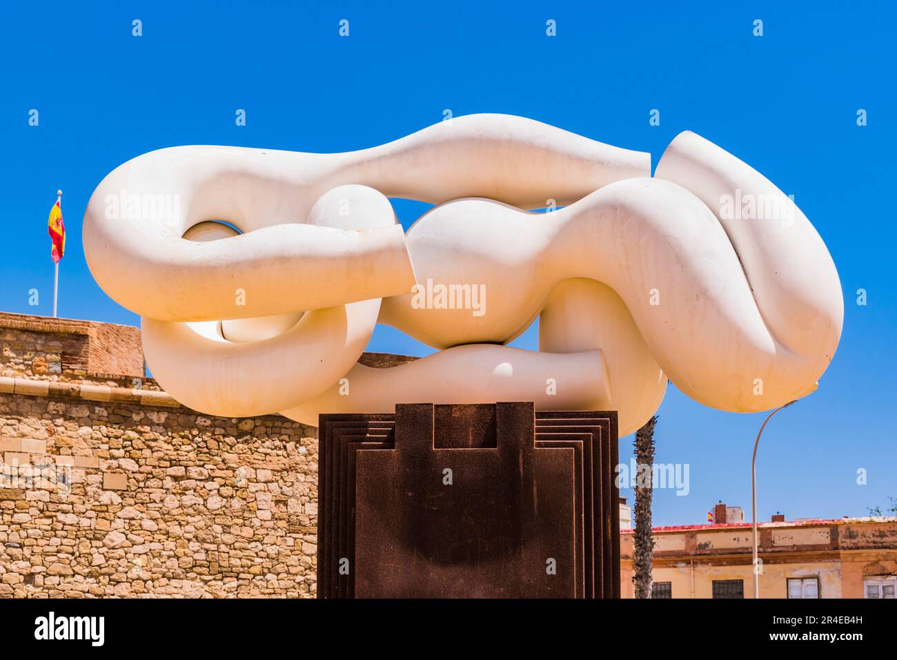 Monument to the Four Cultures - Monumento a las Cuatro Culturas. Sculptor Miguel Berrocal. Melilla, Ciudad Autónoma de Melilla, Spain, África, EU. Stock Photo