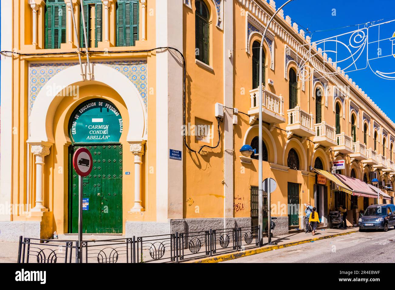 The Central Mosque, or aljama mosque, is the largest in the Spanish