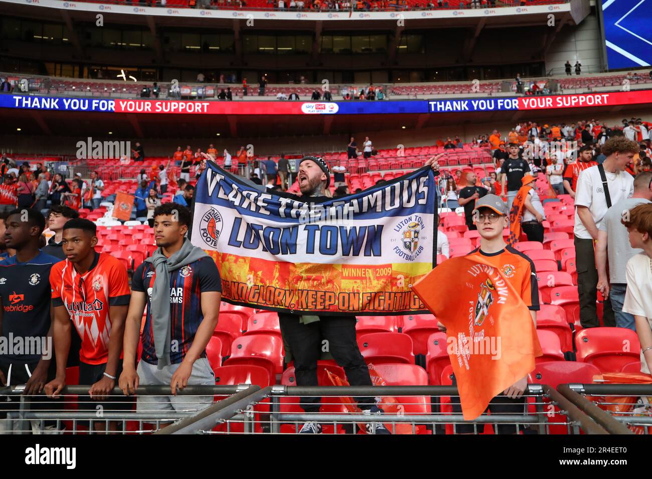 Wembley Stadium, London, UK. 27th May, 2023. EFL Championship Play Off