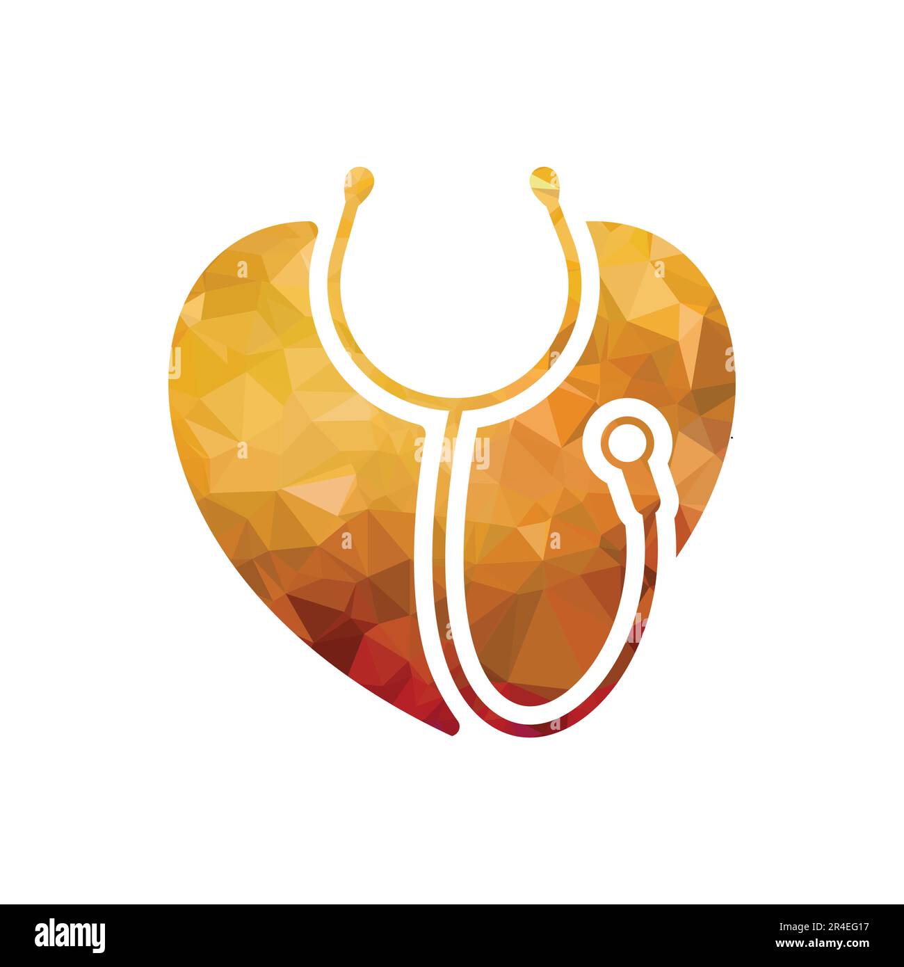 stethoscope with love heart icon vector illustration Stock Vector Image & Art Alamy