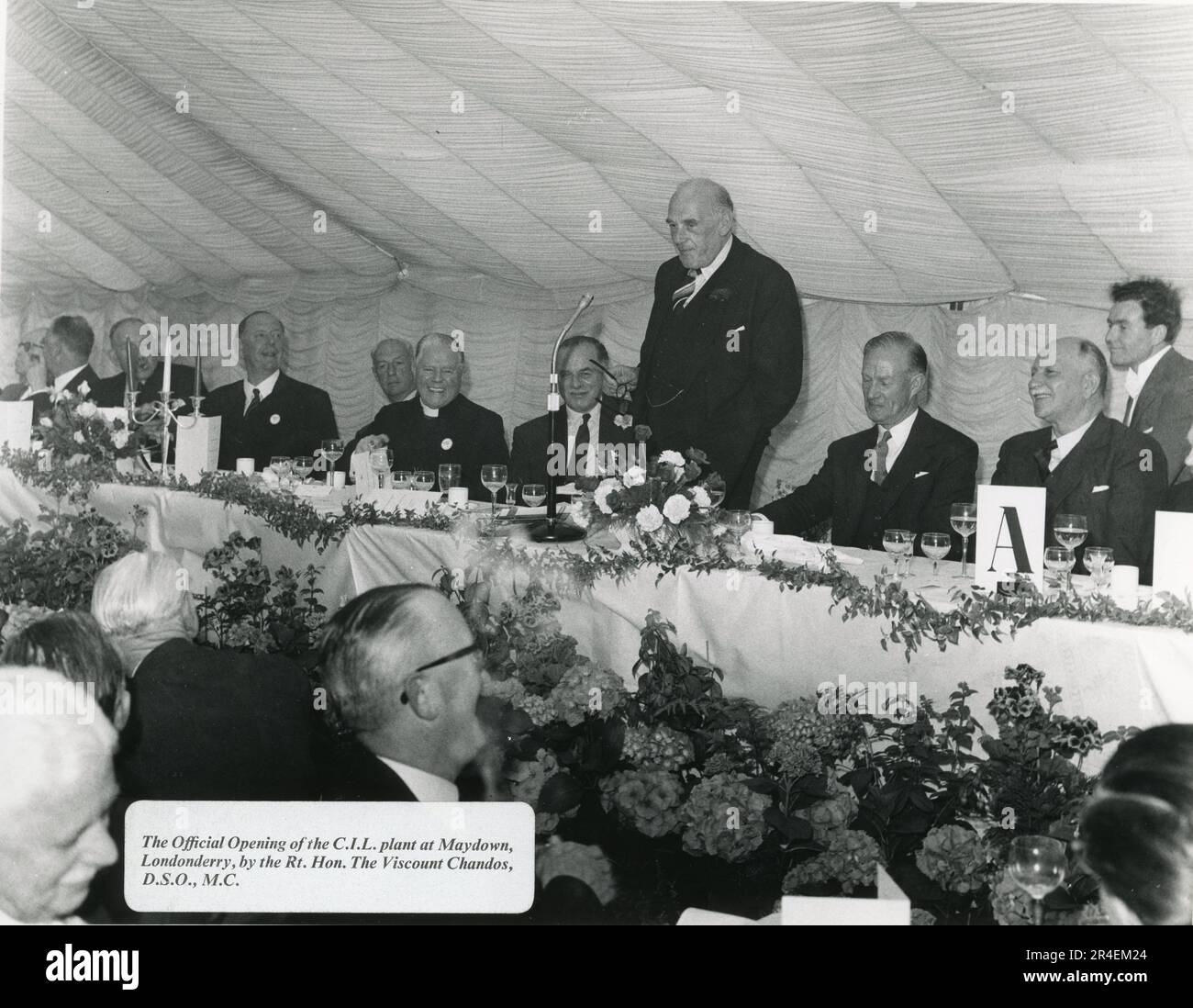 Official opening of Carbide and Acetylene Production Plant at Maydown