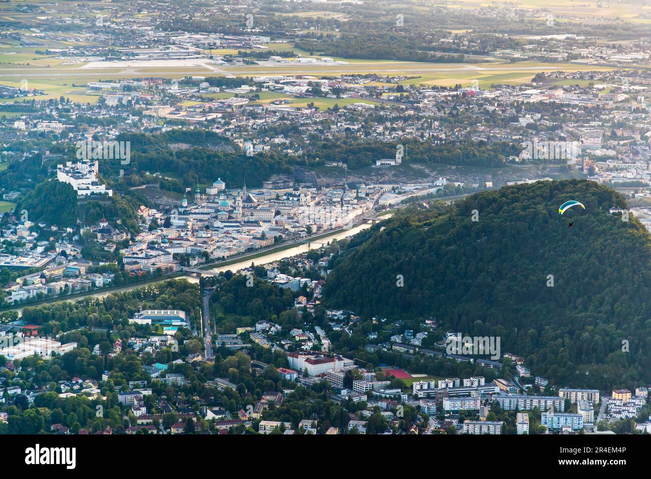 Birds eye view salzburg hi-res stock photography and images - Alamy
