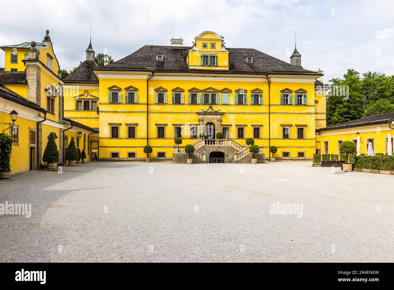 Hellbrunn Palace in Salzburg, Austria Stock Photo