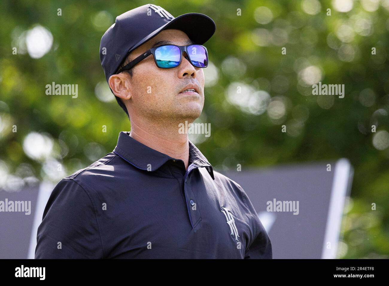 Captain Kevin Na of Iron Heads GC seen on the 14th tee during the