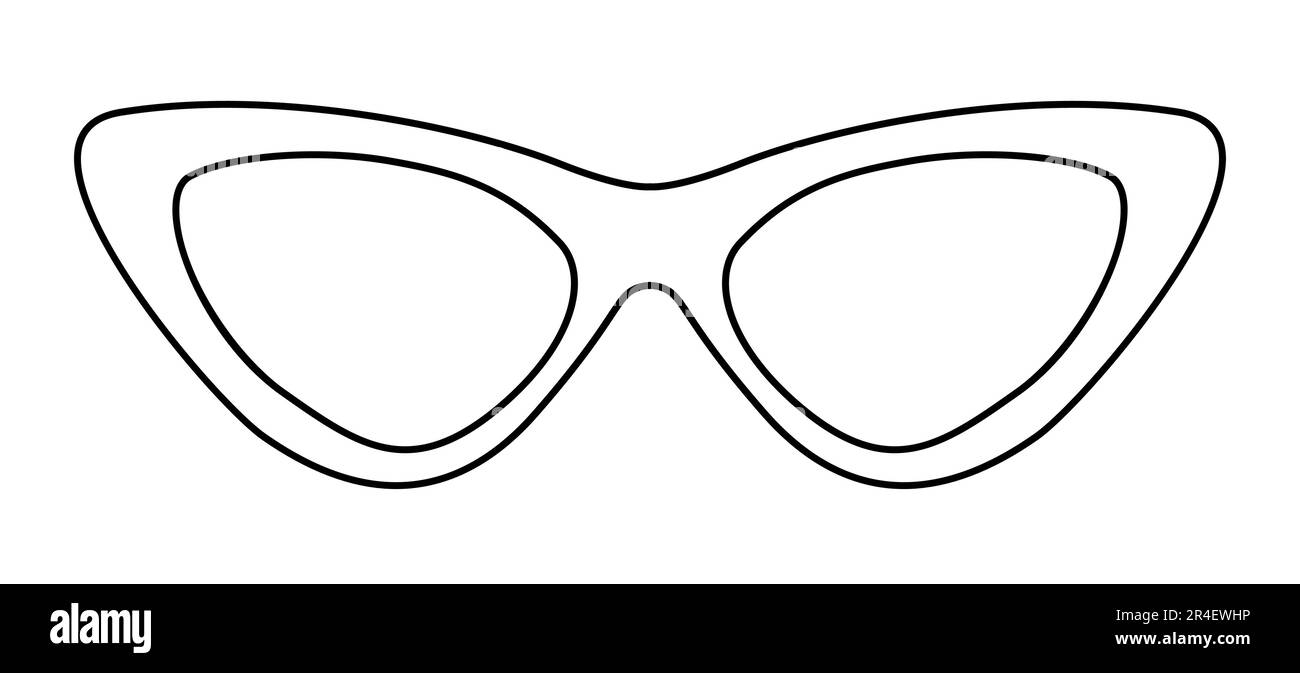Cat eye sunglasses drawing hot sale