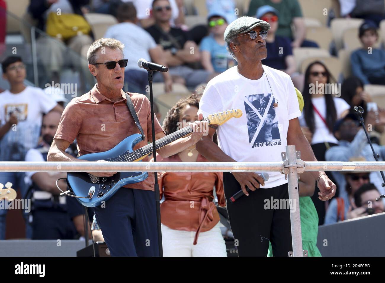 Rome, France. 27th May, 2023. May 27, 2023, Rome, France Yannick Noah