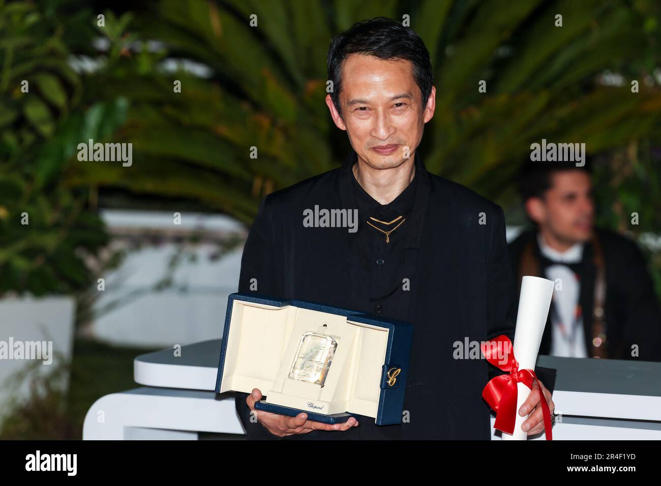 Cannes, France. 27th May, 2023. CANNES MAY 27 Tran Anh Hung on the Cannes, France. 27th May, 2023. CANNES MAY 27 Tran Anh Hung on the