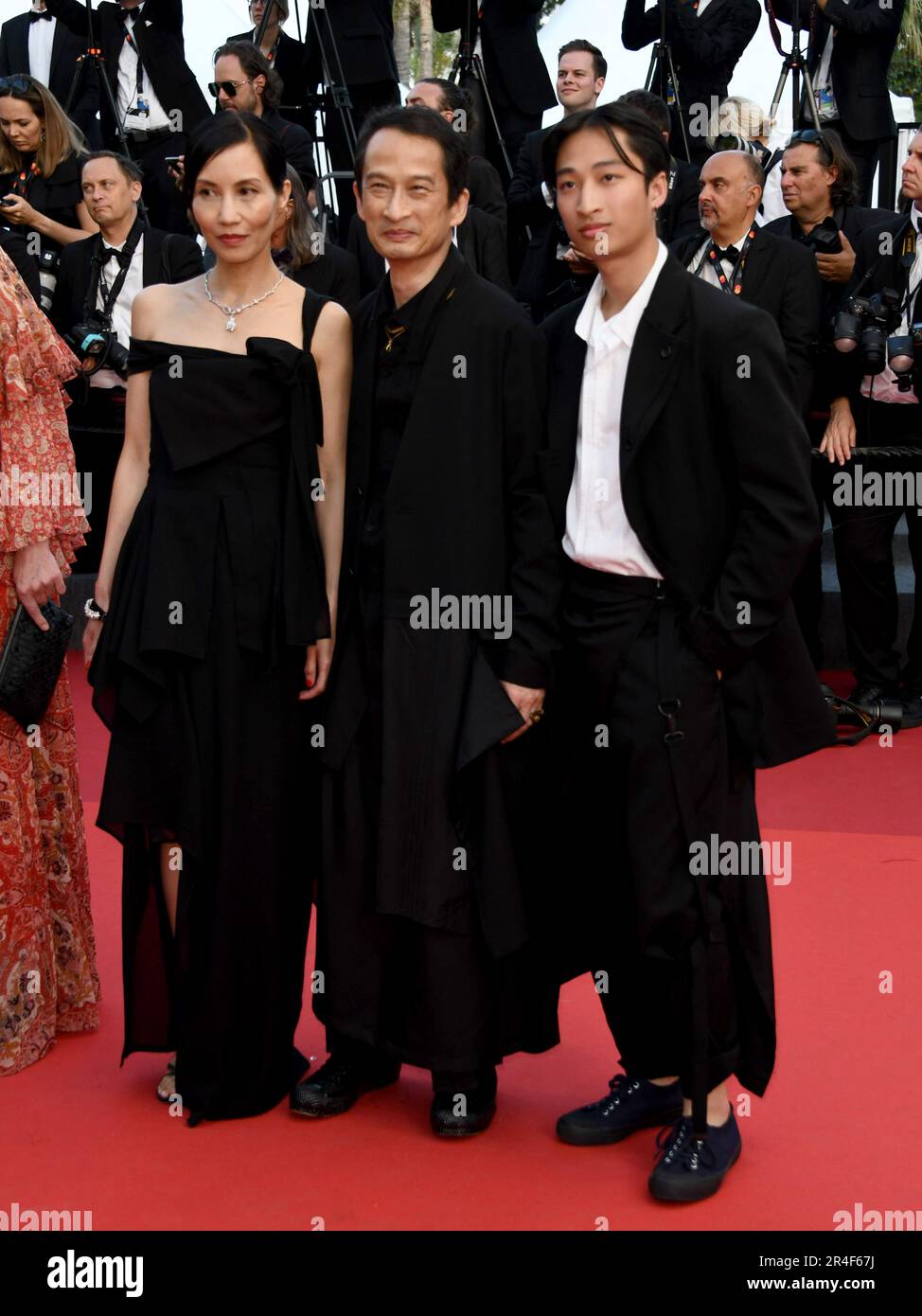 Cannes, France. 22nd May, 2023. 76th Cannes Film Festival 2023, evening 12 Red Carpet Cannes, France. 22nd May, 2023. 76th Cannes Film Festival 2023, evening 12 Red Carpet